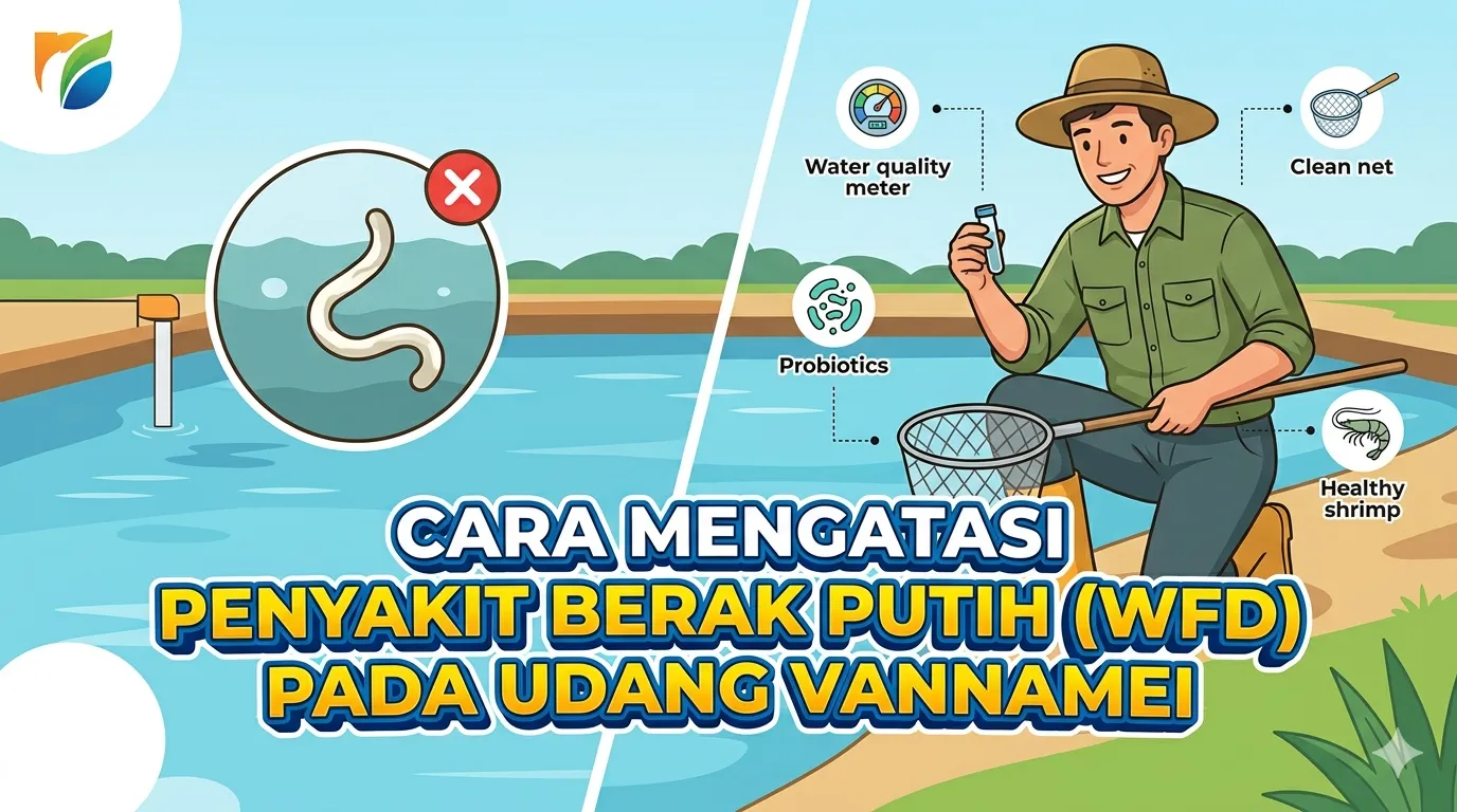 Cara Mengatasi Penyakit Berak Putih (WFD) pada Udang Vannamei