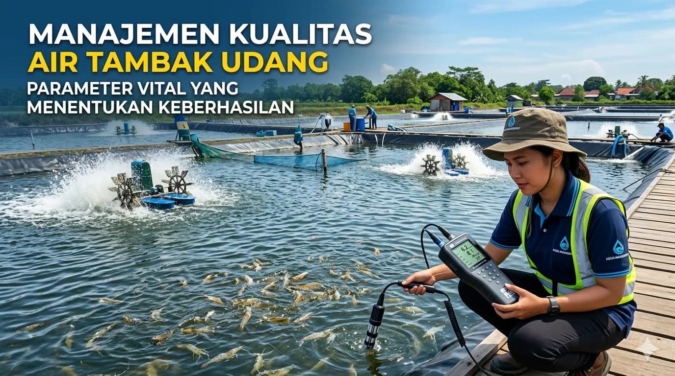 Manajemen Kualitas Air Tambak Udang: Parameter Vital yang Menentukan Keberhasilan