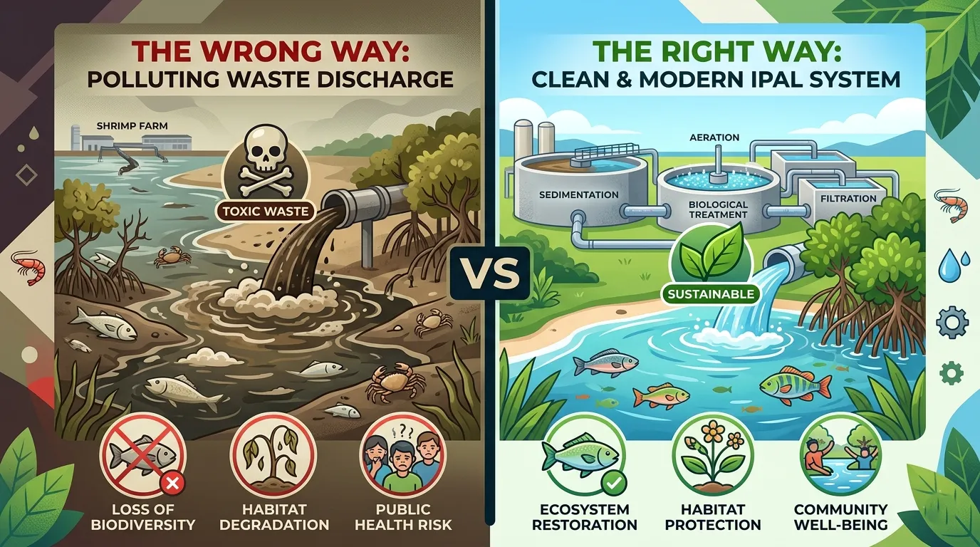 Manajemen Limbah IPAL Tambak Udang: Budidaya Berkelanjutan dan Ramah Lingkungan