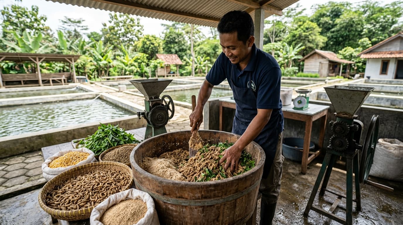 Pakan Lele Alternatif yang Murah dan Bergizi: Maggot, Keong, dan Dedak