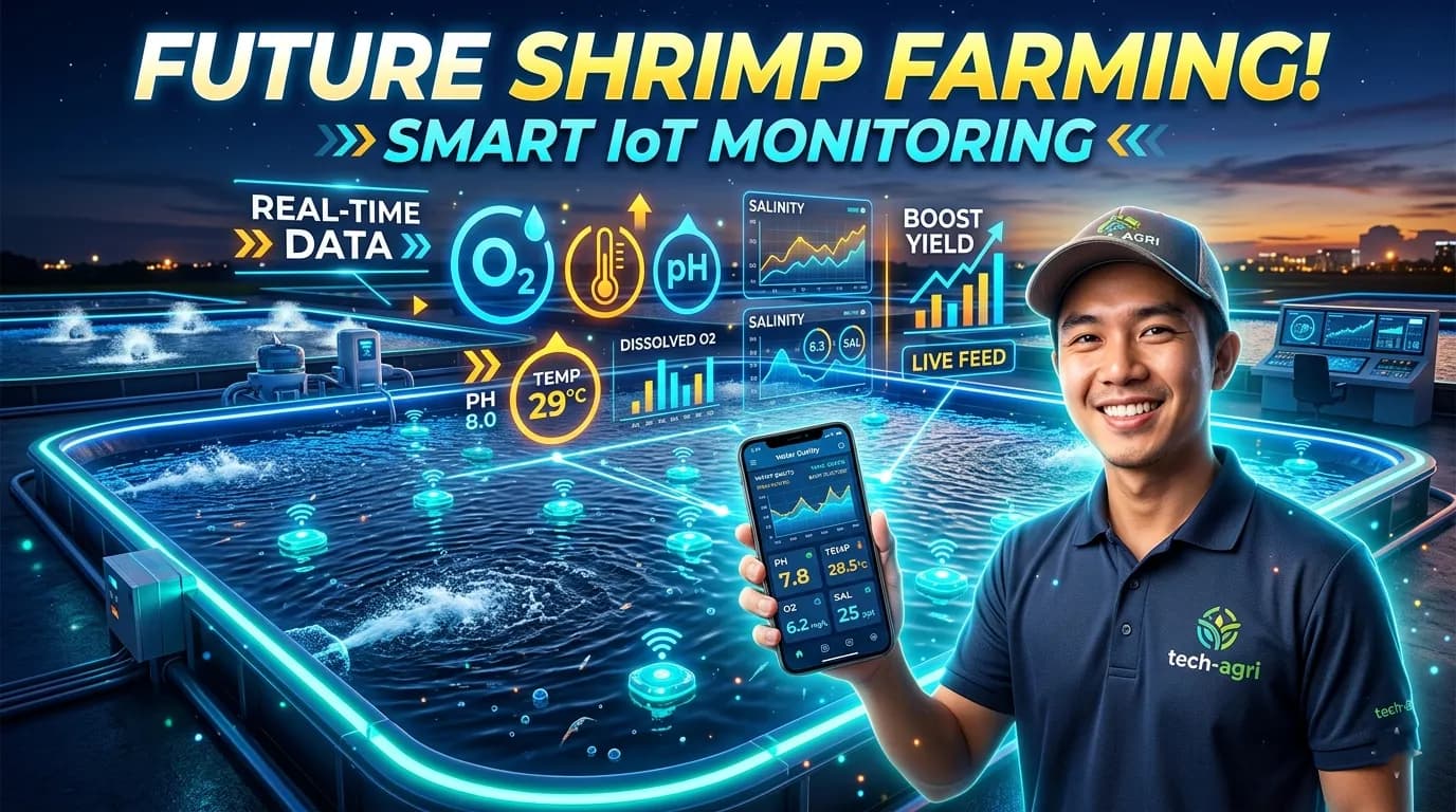 Pemanfaatan IoT dalam Monitoring Tambak Udang: Revolusi Digital Akuakultur