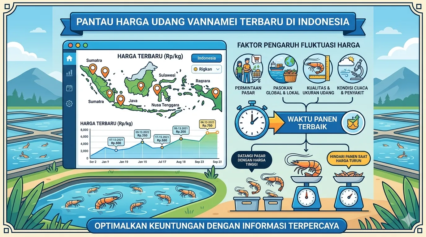 Update Harga Udang Vannamei Hari Ini: Tren Pasar dan Faktor Penentu