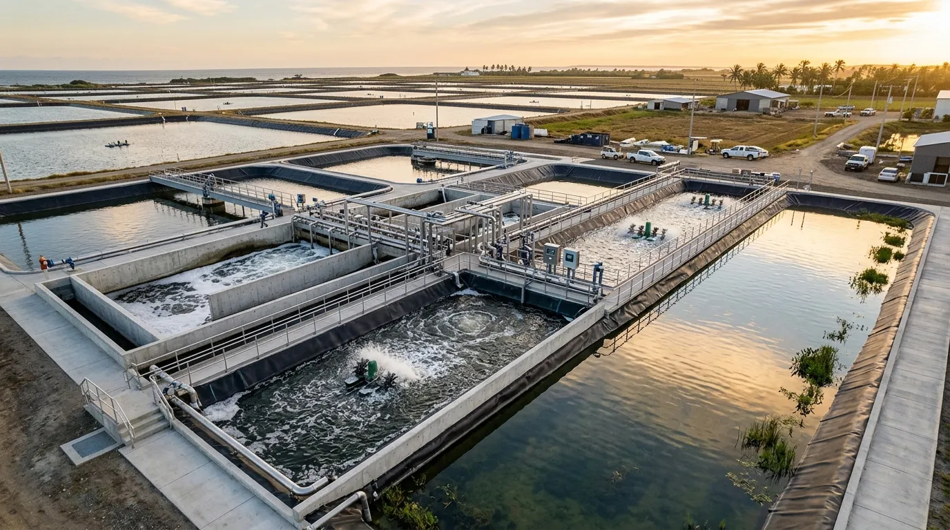 Sistem IPAL Tambak Udang Modern